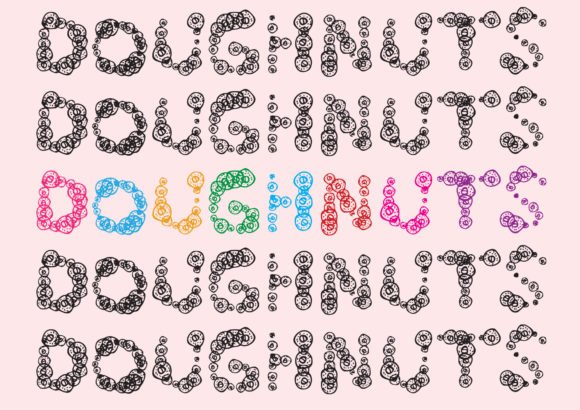 Doughnuts Font - Featured Image