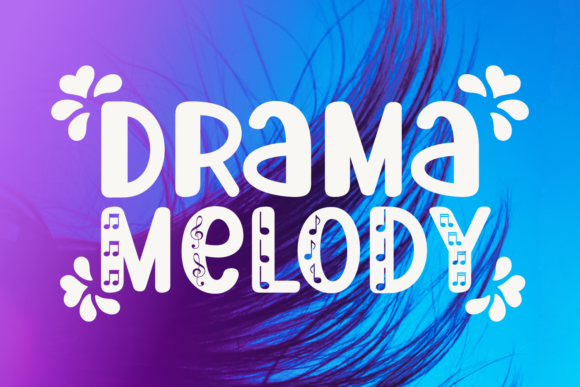 Drama Melody Font - Featured Image