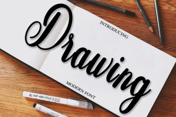 Drawing Font - Featured Image