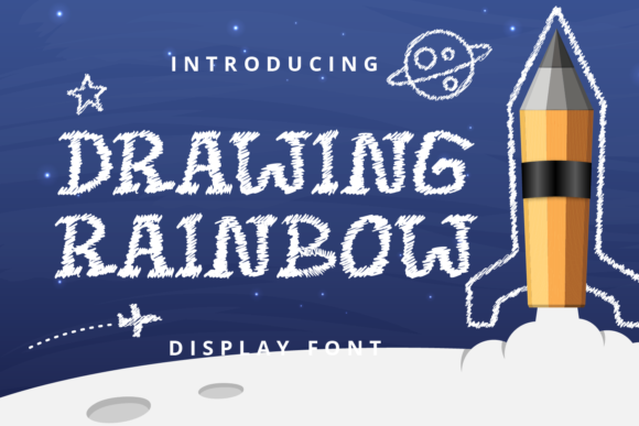 Drawing Rainbow Font - Featured Image