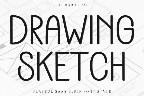 Drawing Sketch Font - Featured Image