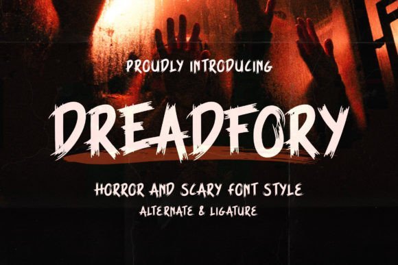 Dreadfory Font - Featured Image