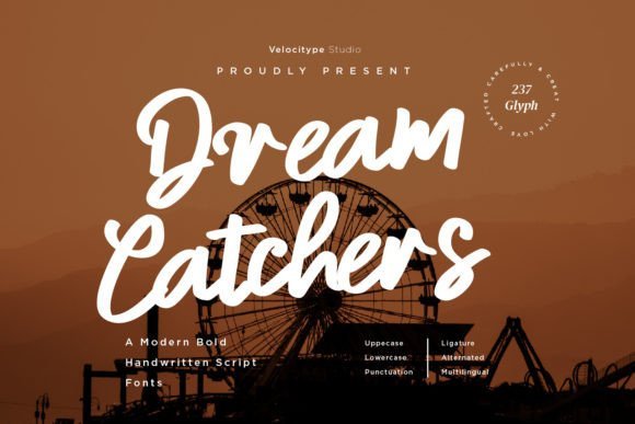 Dream Catchers Font - Featured Image