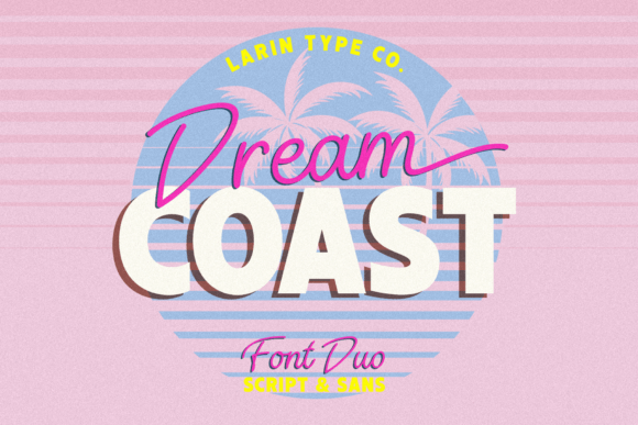 Dream Coast Font - Featured Image