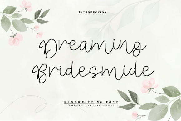 Dreaming Bridesmide Font - Featured Image