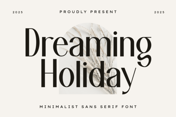 Dreaming Holiday Font - Featured Image