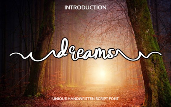 Dreams Font - Featured Image