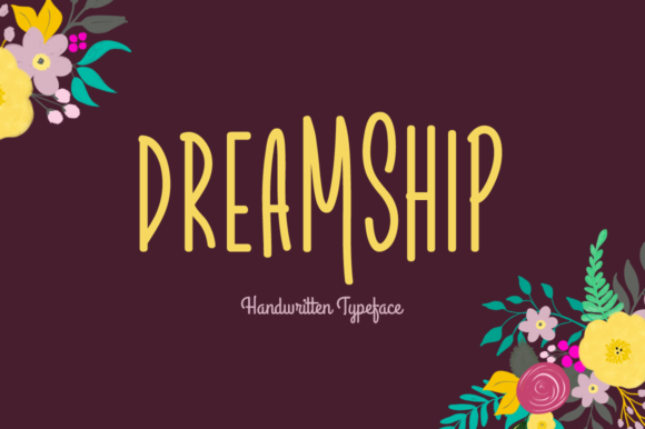 Dreamship Font - Featured Image