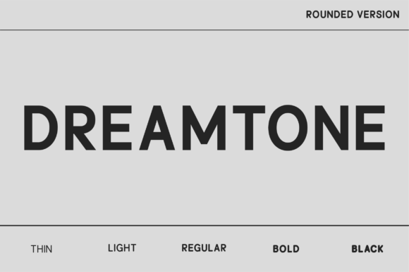 Dreamtone Rounded Font - Featured Image