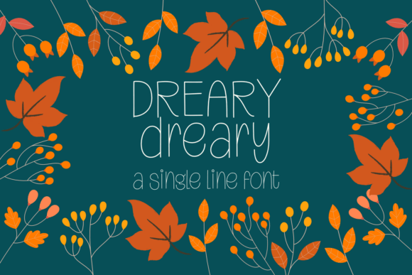 Dreary Font - Featured Image