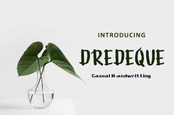 Dredeque Font - Featured Image