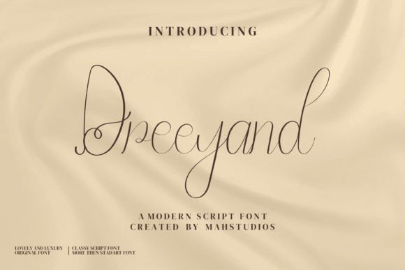 Dreeyand Font - Featured Image