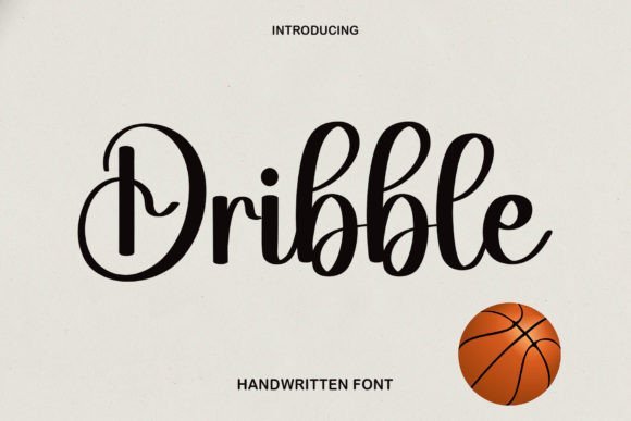 Dribble Font - Featured Image