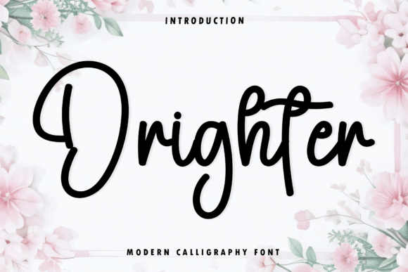 Drighter Font - Featured Image