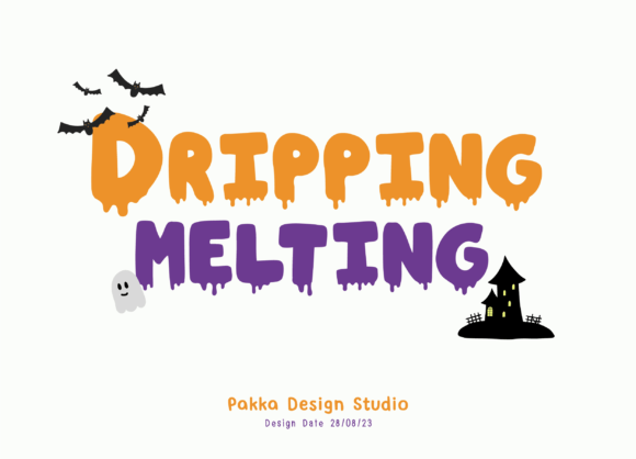 Dripping Melting Font - Featured Image