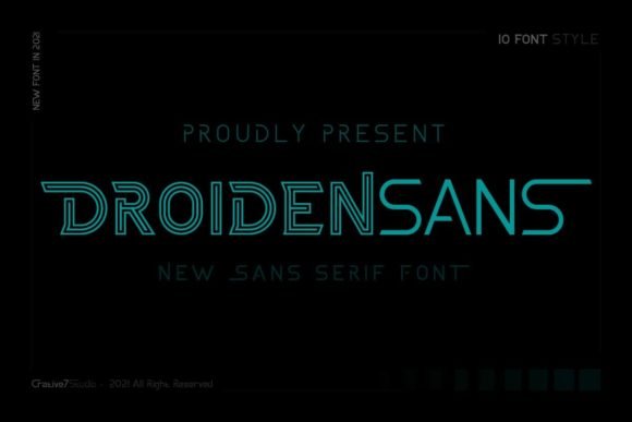 Droidensans Font - Featured Image