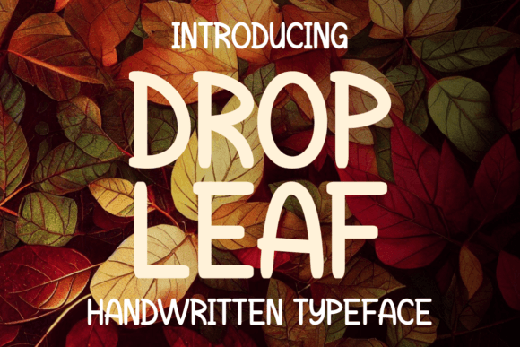 Drop Leaf Font - Featured Image
