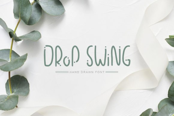 Drop Swing Font - Featured Image
