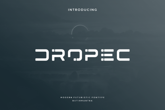 Dropec Font - Featured Image