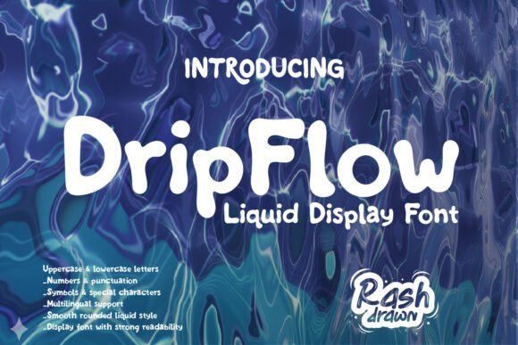Dropflow Font - Featured Image