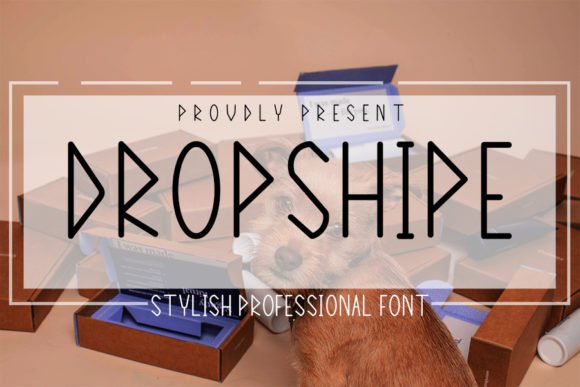 Dropshipe Font - Featured Image