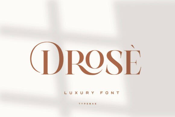 Drose Font - Featured Image