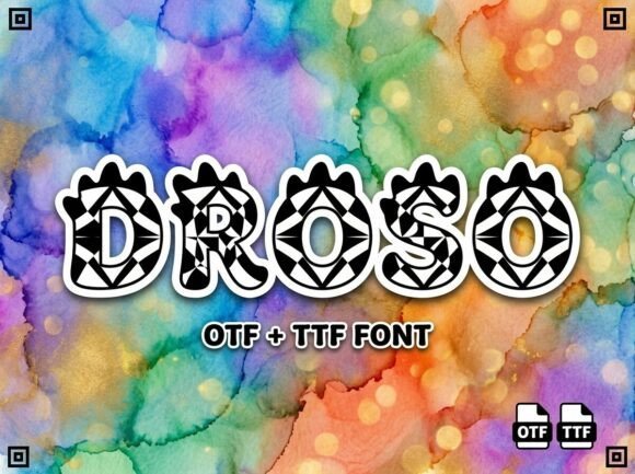 Droso Font - Featured Image