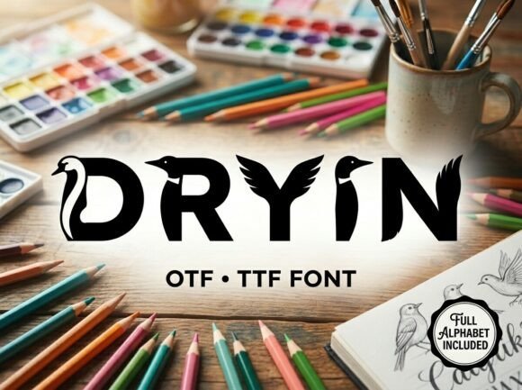 Dryin Font - Featured Image