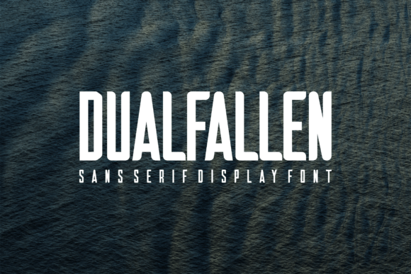 Dualfallen Font - Featured Image