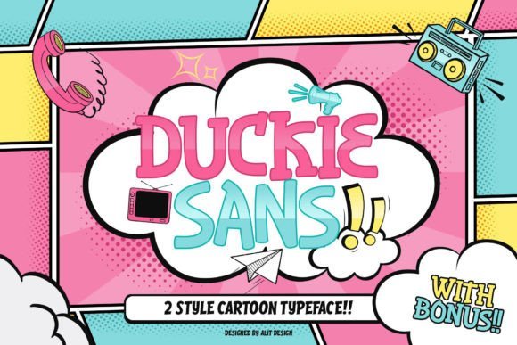 Duckie Sans Font - Featured Image