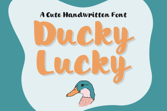 Ducky Lucky Font - Featured Image