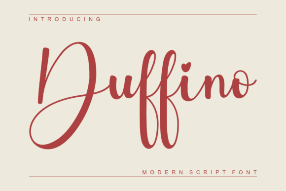 Duffino Font - Featured Image