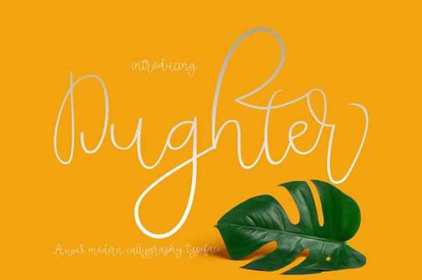 Dughter Font - Featured Image