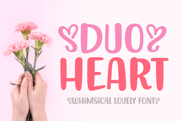 Duo Heart Font - Featured Image
