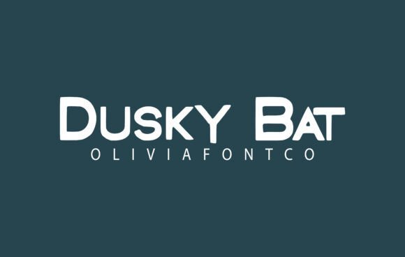 Dusky Bat Font - Featured Image