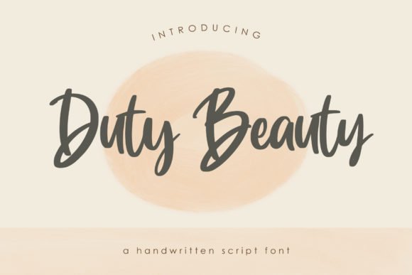 Duty Beauty Font - Featured Image