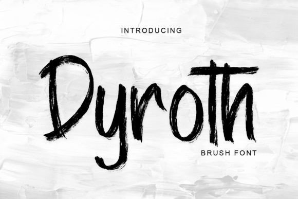 Dyroth Font - Featured Image