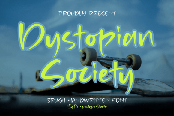 Dystopian Society Font - Featured Image