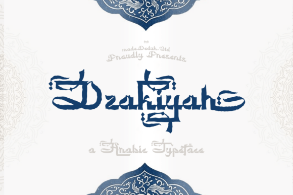Dzakiyah Font - Featured Image