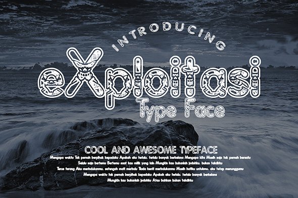 EXploitasi Font - Featured Image