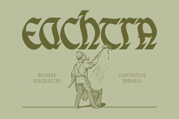 Eachtra Font - Featured Image