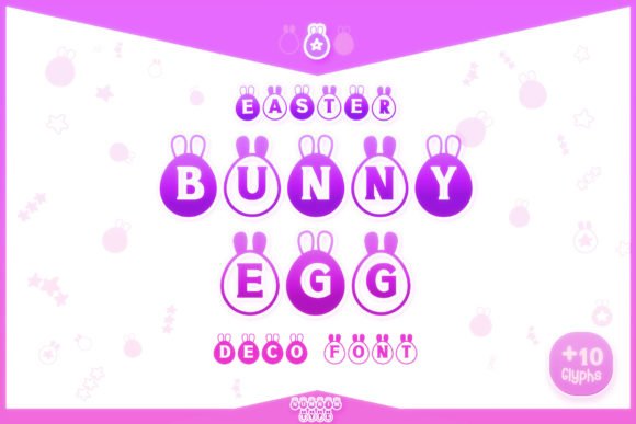 Easter Bunny Egg Font - Featured Image