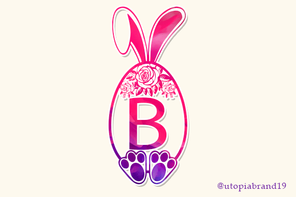 Easter Bunny Rose Font - Featured Image