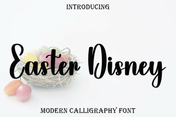 Easter Disney Font - Featured Image