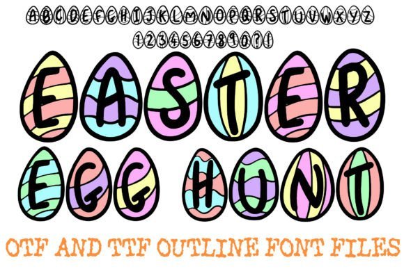 Easter Egg Hunt Font - Featured Image