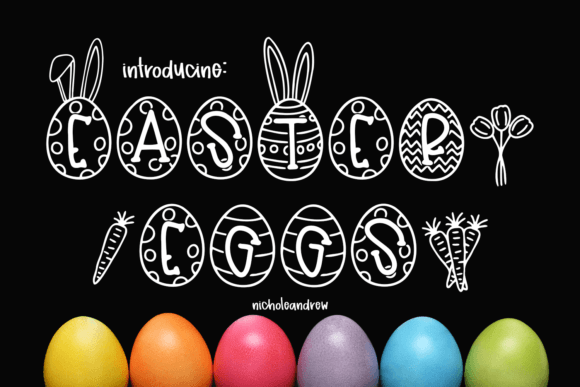 Easter Eggs Font - Featured Image