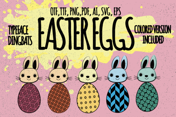 Easter Eggs Font - Featured Image