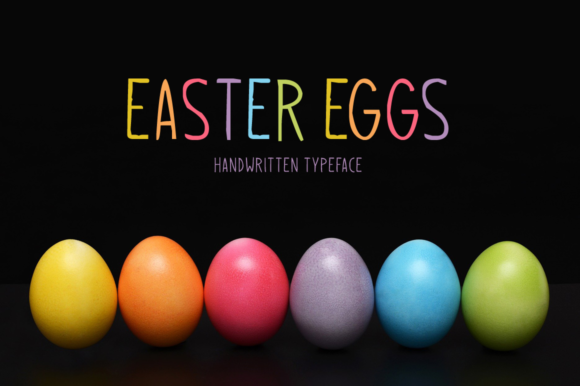 Easter Eggs Font - Featured Image