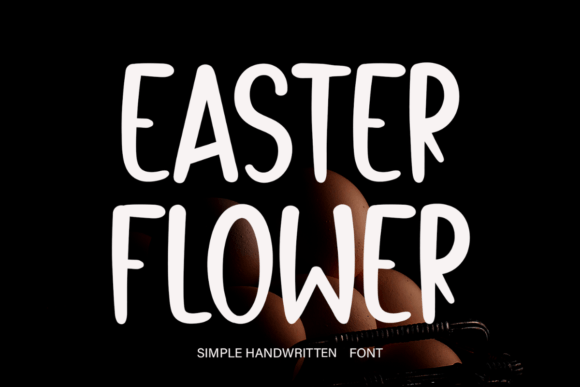 Easter Flower Font - Featured Image