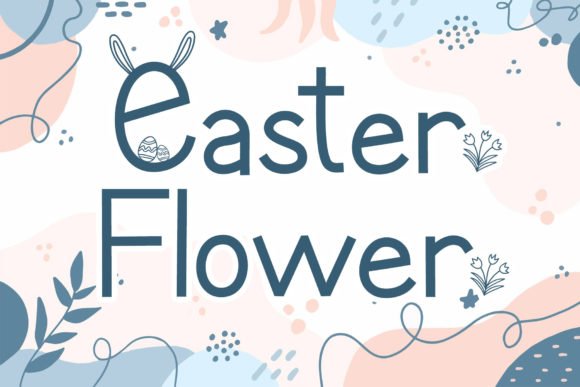 Easter Flower Font - Featured Image
